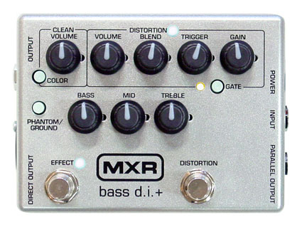 MXR M-80 bass d.i.+  イケベ限定カラー　純正アダプター